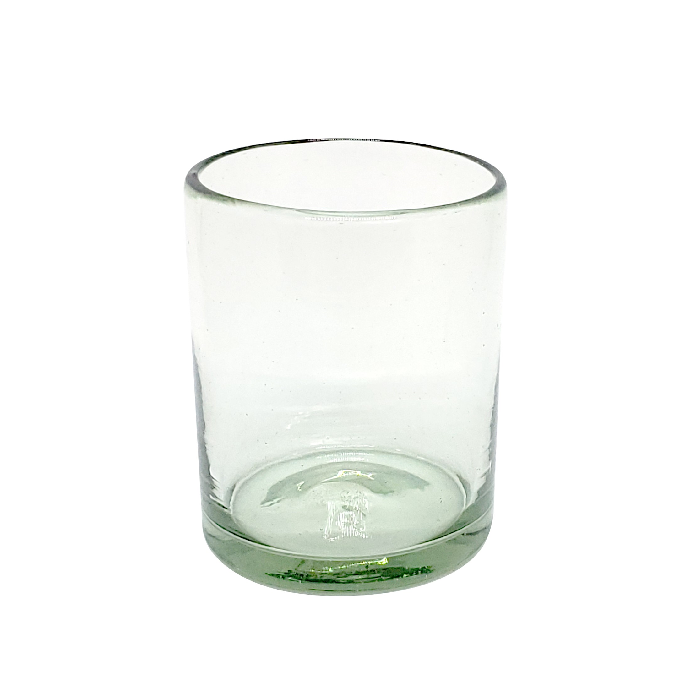 MEXICAN GLASSWARE / Clear 10 oz Tumblers (set of 6)